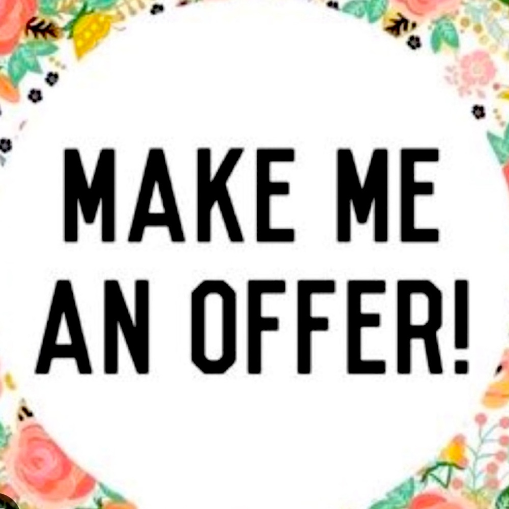Offers welcome :)